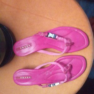 HOT PINK leads kitten heels